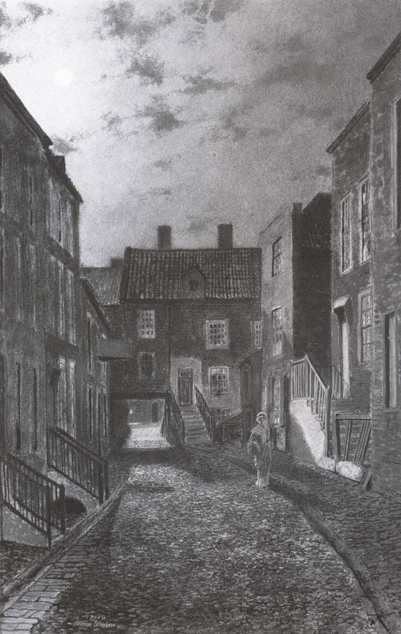 A Street in Old Scarborough